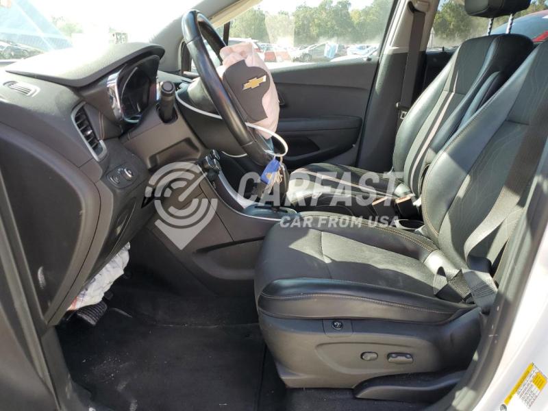2019 Chevrolet Trax 1.4 1Lt white Lot 91499505 Vin 3GNCJLSB3KL304852
