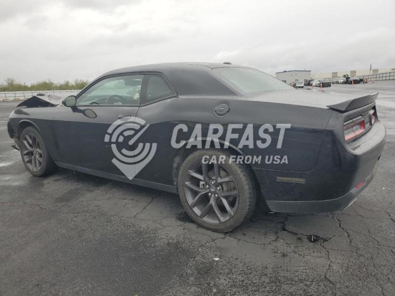 2022 Dodge Challenger 3.6 SXT BLACK Lot 92731385 Vin 2C3CDZAGXNH257384