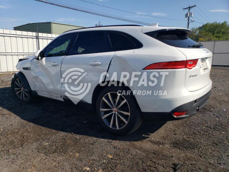 2019 Jaguar F-pace 2.0 Prestige white Lot 80530395 Vin SADCK2FX7KA353473