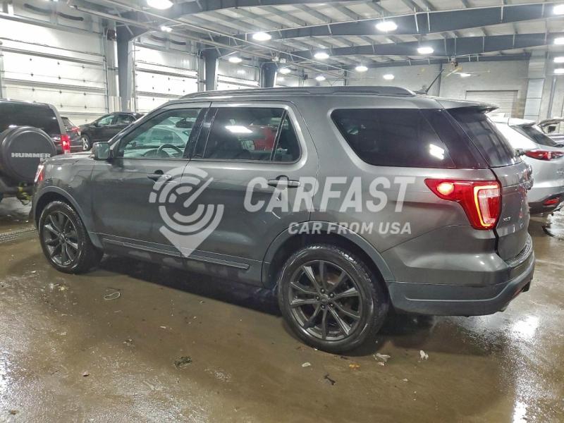2018 Ford Explorer 3.5 XLT GRAY Lot 94193405 Vin 1FM5K8D8XJGB56243