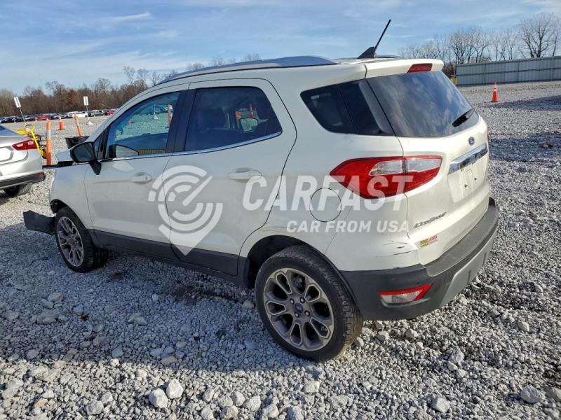 2020 Ford Ecosport 2.0 Ecosport Titanium white Lot 94037795 Vin MAJ6S3KL6LC370374