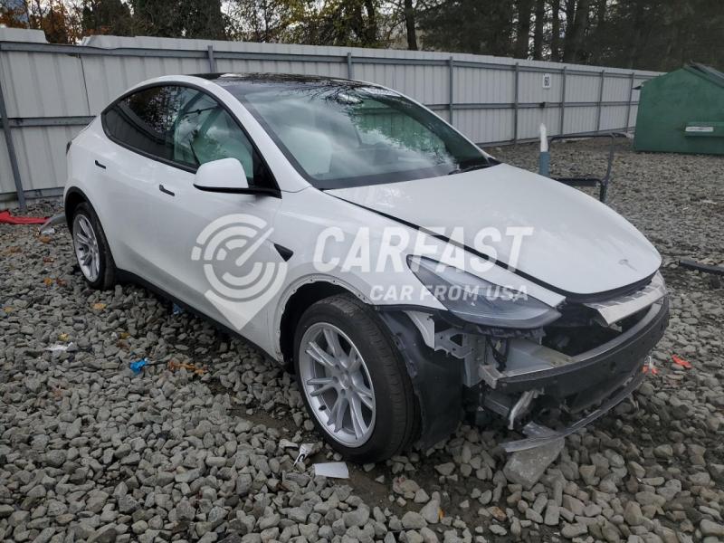 2023 Tesla Model y WHITE Lot 90269435 Vin 7SAYGDEE1PF614953
