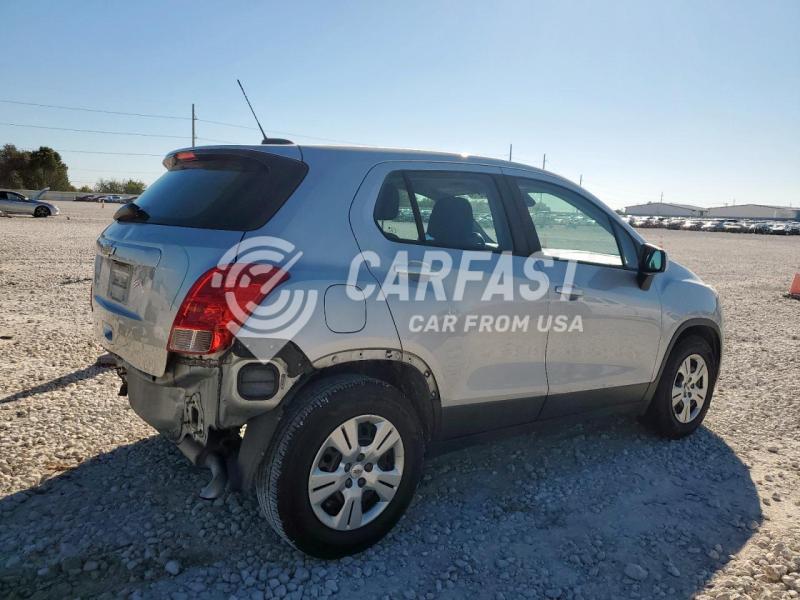 3GNCJKSB3KL171682 2019 Chevrolet Trax 1.4 Ls silver