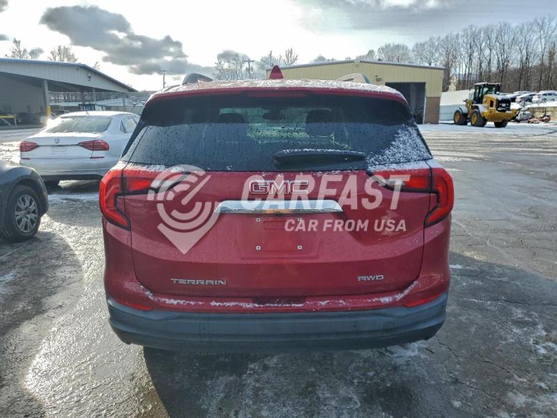 2020 Gmc Terrain 1.5 SLE RED Lot 94720425 Vin 3GKALTEV0LL257415