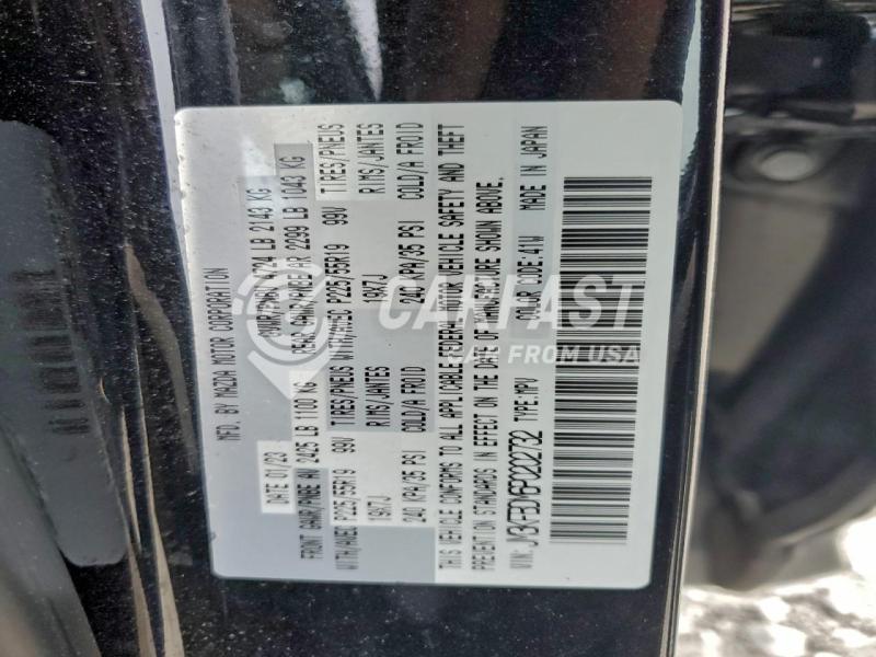 2023 Mazda Cx-5 premi 2.5 PREMIUM BLACK Lot 95247325 Vin JM3KFBDM6P0202732