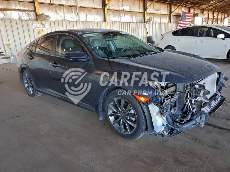 2019 Honda Civic 1.5 EX CHARCOAL Lot 96088835 Vin JHMFC1F30KX012618