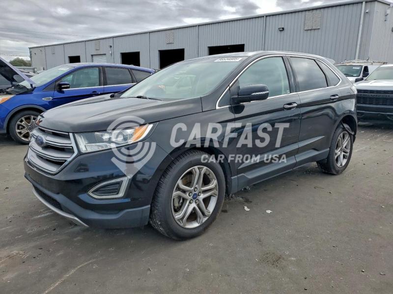 2017 Ford Edge 2.0 TITANIUM BLACK Lot 96534805 Vin 2FMPK4K92HBB82575