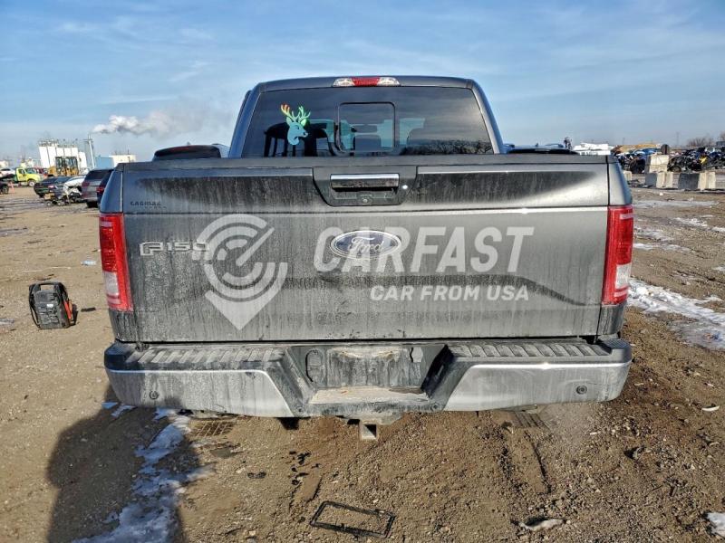 2017 Ford F-150 2.7 SUPERCREW GRAY Lot 96143215 Vin 1FTEW1EP4HFA52031