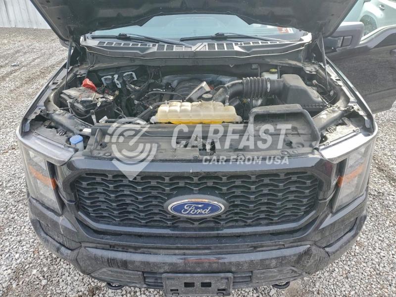 2023 Ford F-150 5.0 Supercrew Black Lot 96311765 Vin 1FTFW1E56PKG02757