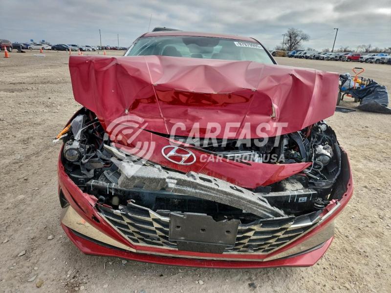 2022 Hyundai Elantra 2.0 Sel red Lot 97979995 Vin KMHLN4AG4NU217841