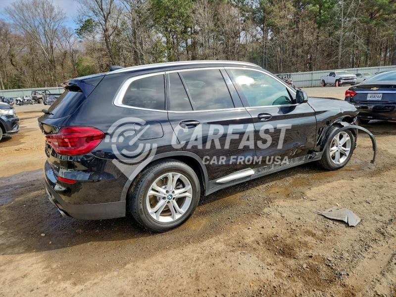 2021 BMW X3 2.0 XDRIVE30E BLACK Lot 98900265 Vin 5UXTS1C06M9E20048