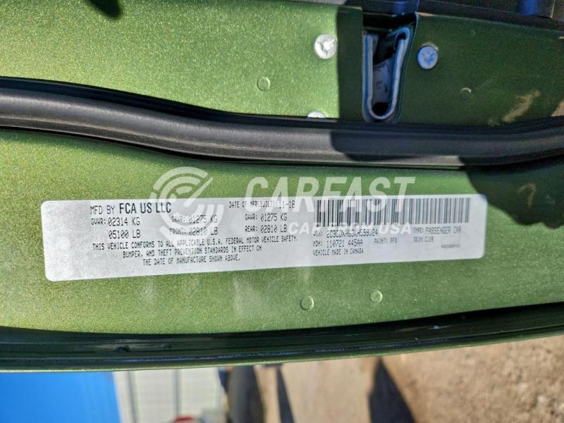 2C3CDXHG3KH559024 2019 Dodge Charger 3.6 Gt green