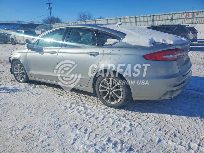 2020 Ford Fusion 1.5 Se silver Lot 75016925 Vin 3FA6P0HD8LR125478