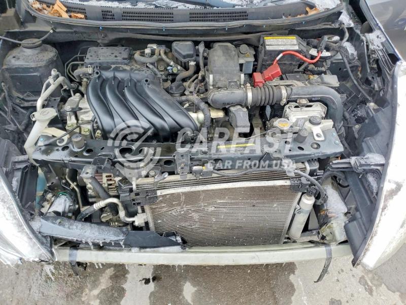 2018 Nissan Versa 1.6 S grey Lot 74859615 Vin 3N1CN7AP3JL887216