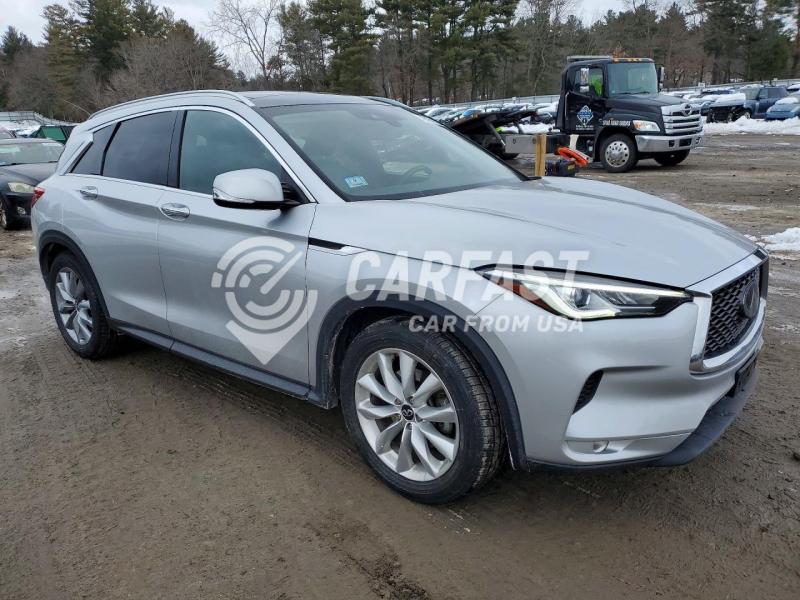 2021 Infiniti Qx50 2.0 Qx50 Luxe silver Lot 76474735 Vin 3PCAJ5BB8MF113473