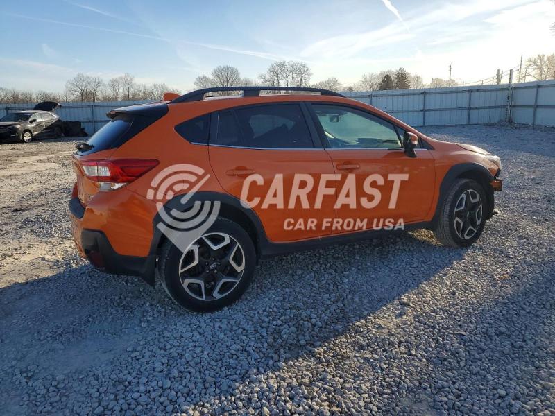 2019 Subaru Crosstrek 2.0 Limited Orange Lot 74465005 Vin JF2GTANC7K8317357
