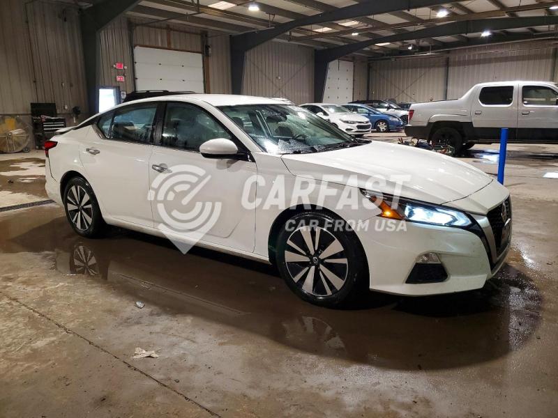 2022 Nissan Altima 2.5 Sv White Lot 73401935 Vin 1N4BL4DV4NN347344