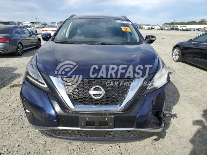 2023 Nissan Murano 3.5 Sv blue Lot 91236125 Vin 5N1AZ2BS8PC104311