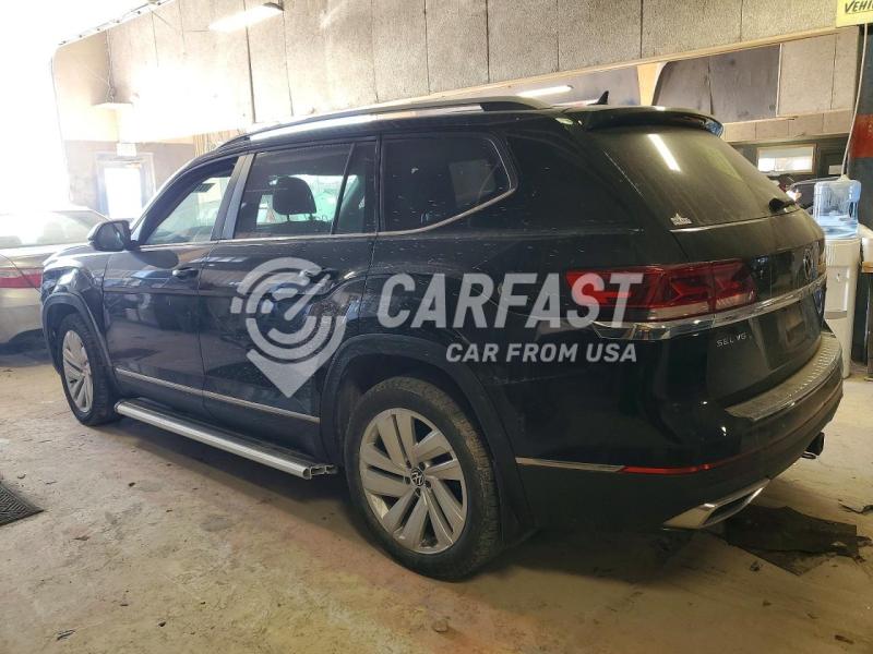 2021 Volkswagen Atlas 3.6 Sel Black Lot 73782085 Vin 1V2BR2CA4MC568818
