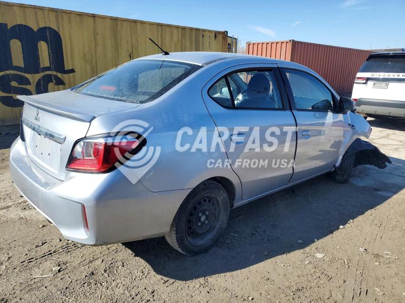 2021 Mitsubishi Mirage 1.2 G4 Es Silver Lot 77211755 Vin ML32FUFJ5MHF03082