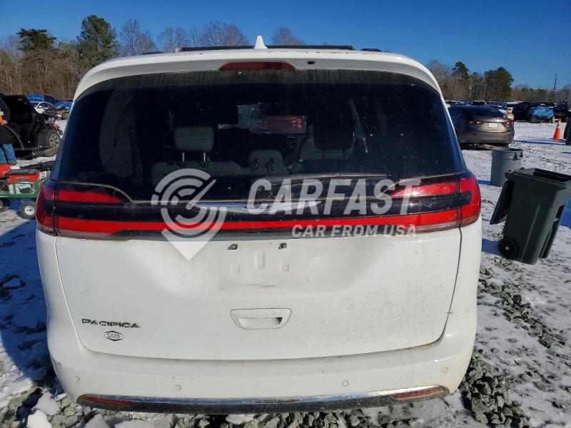 2021 Chrysler Pacifica 3.6 Touring L white Lot 74461745 Vin 2C4RC1BG6MR596807