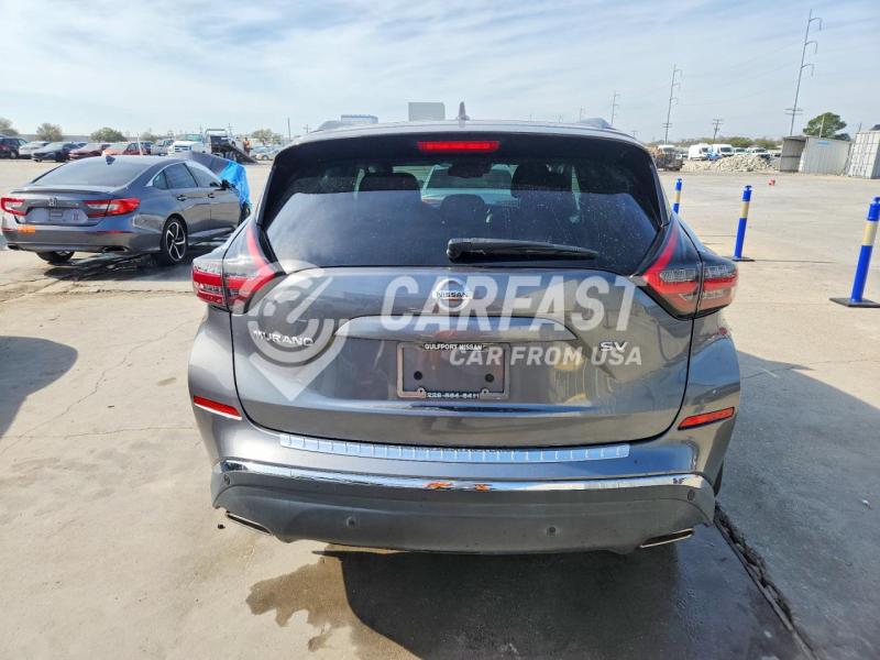 2021 Nissan Murano 3.5 Sv silver Lot 78091205 Vin 5N1AZ2BJ7MC128151