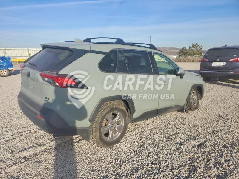 2022 Toyota Rav4 2.5 Rav4 Xle green Lot 74859255 Vin JTMP1RFV9ND088338
