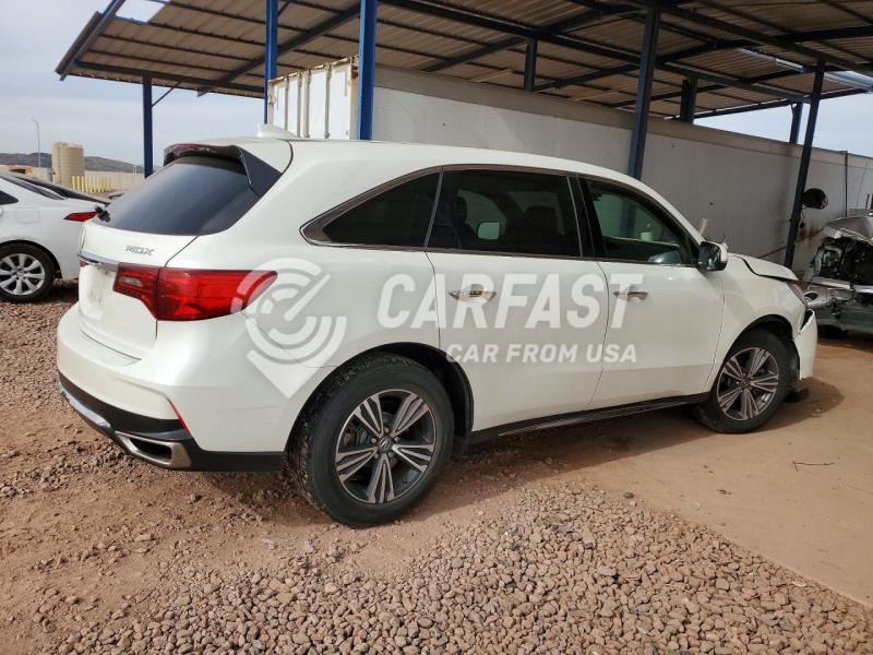 2019 Acura Mdx 3.5 white Lot 76854755 Vin 5J8YD3H37KL002807