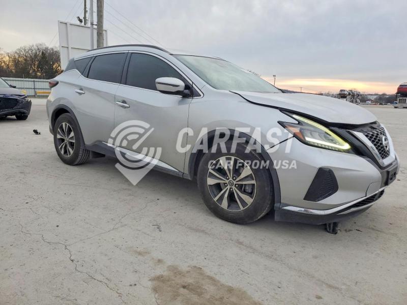 2020 Nissan Murano 3.5 Sv Silver Lot 78551445 Vin 5N1AZ2BS8LN106087