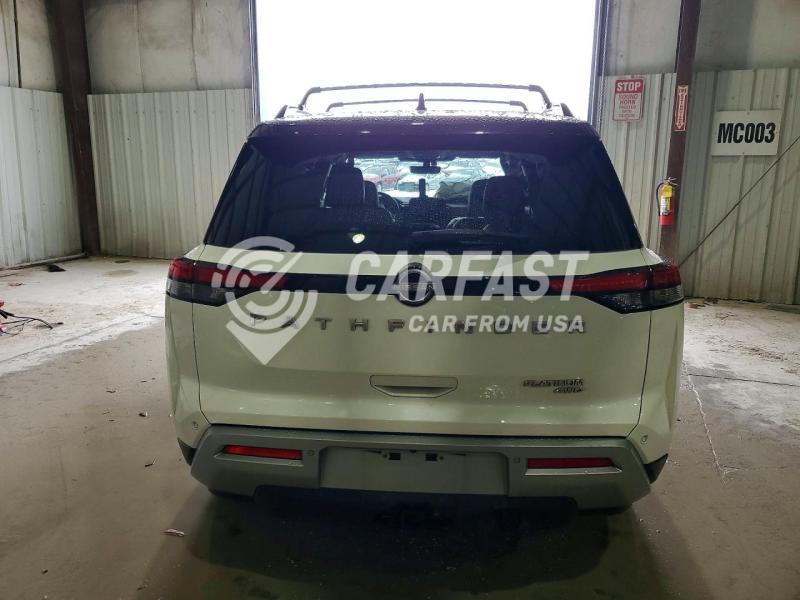 2023 Nissan Pathfinder 3.5 Platinum beige Lot 76144625 Vin 5N1DR3DK4PC220105