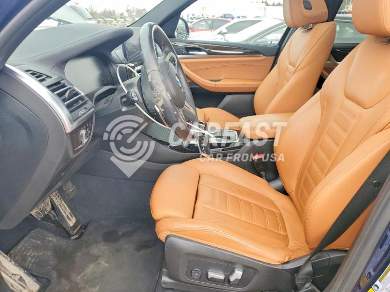 2023 BMW X3 m 3.0 M40I blue Lot 78827075 Vin 5UX83DP04P9N99383