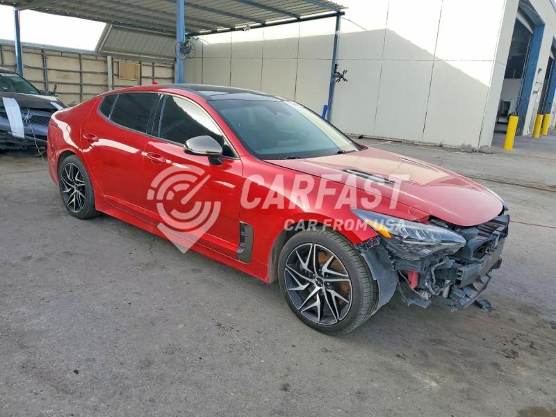 2022 Kia Stinger 2.5 Gt Line red Lot 78144245 Vin KNAE35LD0N6099252