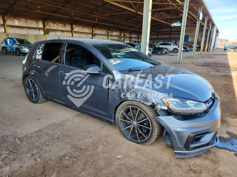 2018 Volkswagen Golf GRAY Lot 78892765 Vin WVWWF7AU2JW202064