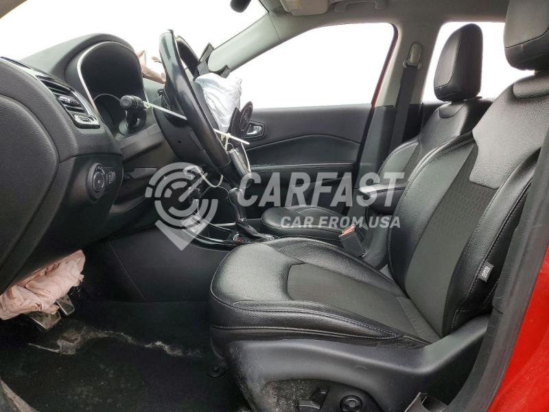 3C4NJCBB2MT559710 2021 Jeep Compass 2.4 Latitude red