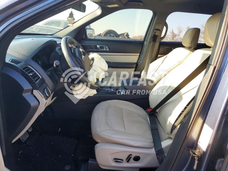 1FM5K8D80JGB03549 2018 Ford Explorer 3.5 Xlt blue