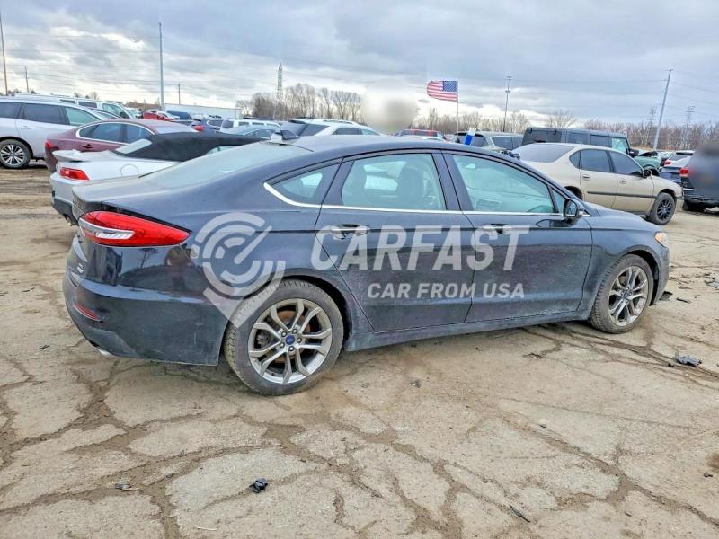 2020 Ford Fusion 1.5 Sel black Lot 45650326 Vin 3FA6P0CD0LR103658