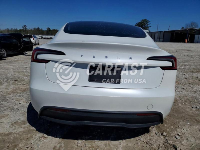 2024 Tesla Model 3 white Lot 46609366 Vin 5YJ3E1EA7RF768014