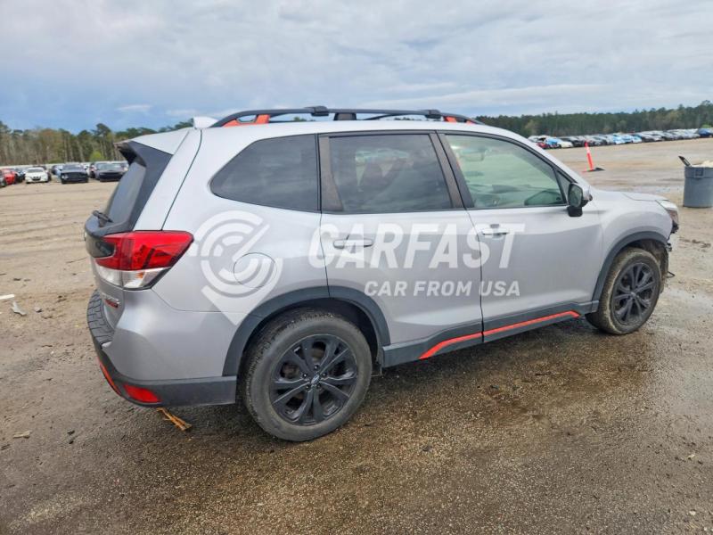 JF2SKAJC2KH501849 2019 Subaru Forester 2.5 Sport silver