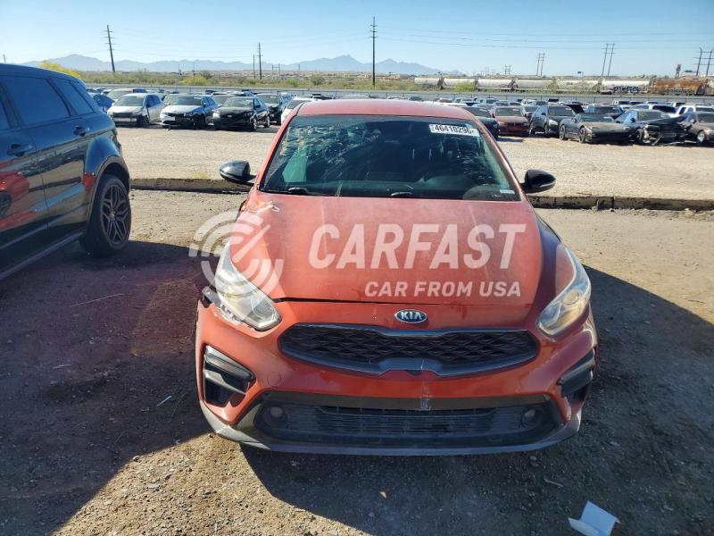 2020 Kia Forte 2.0 Gt Line orange Lot 46410296 Vin 3KPF34AD3LE163473