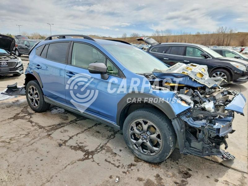 2022 Subaru Xv 2.5 Crosstrek Sport blue Lot 47259536 Vin JF2GTHRC7NH257393