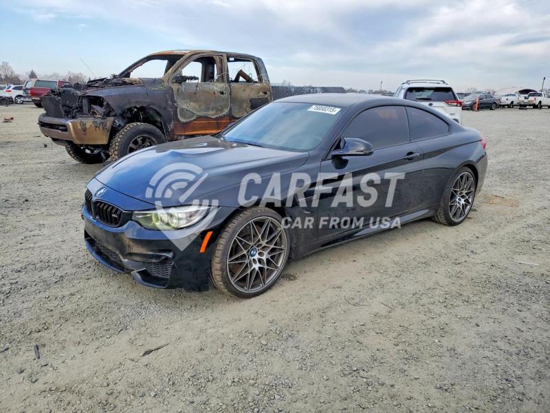 WBS4Y9C5XJAC86775 2018 BMW M4 3.0 black