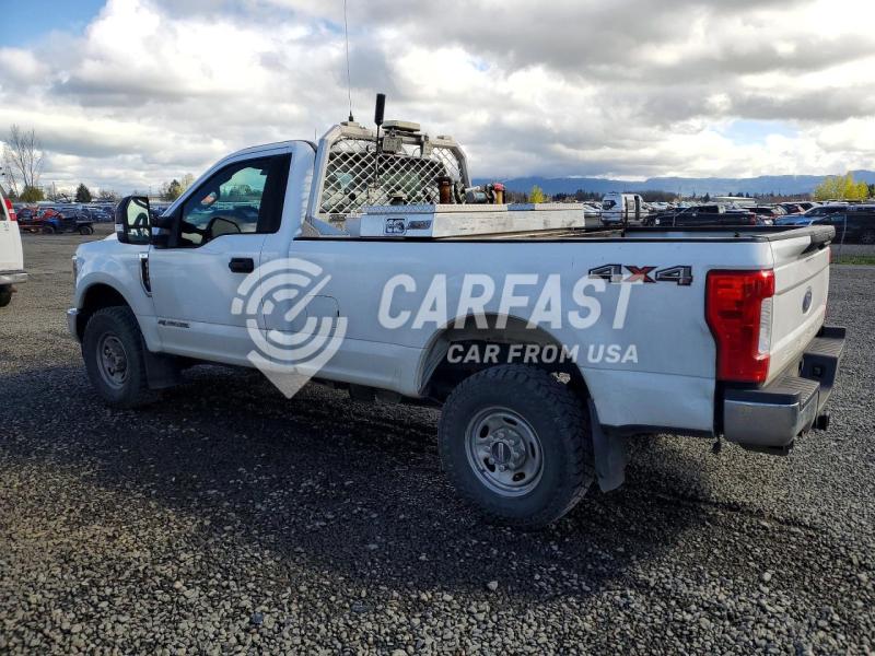 2019 Ford F250 6.7 Super Duty white Lot 47420706 Vin 1FTBF2BT4KEC91022