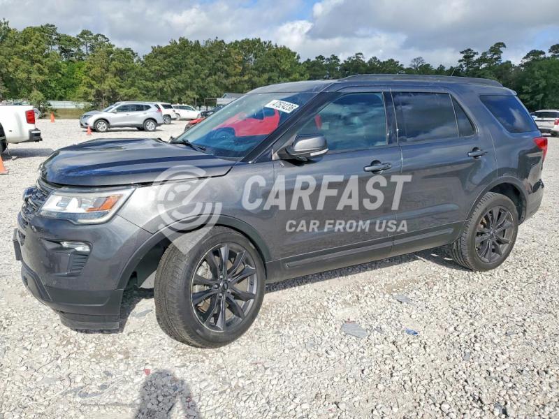 2018 Ford Explorer 3.5 Xlt grey Lot 47524236 Vin 1FM5K8D85JGB80157