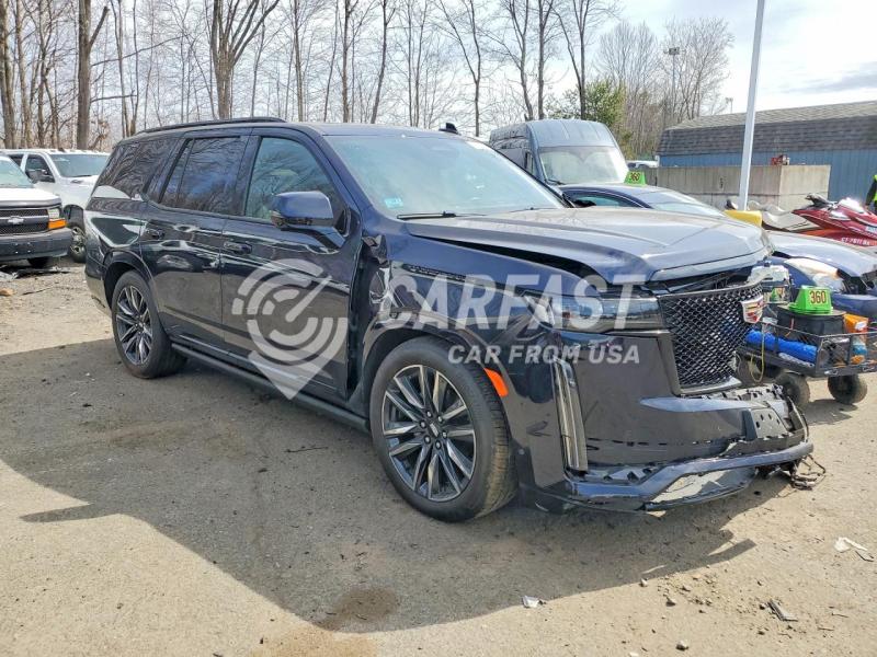 2024 Cadillac Escalade 6.2 Sport Black Lot 47525156 Vin 1GYS4FKL5RR277589