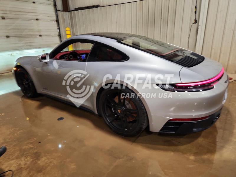 2023 Porsche 911 3.0 Carrera S silver Lot 48090986 Vin WP0AB2A95PS221342