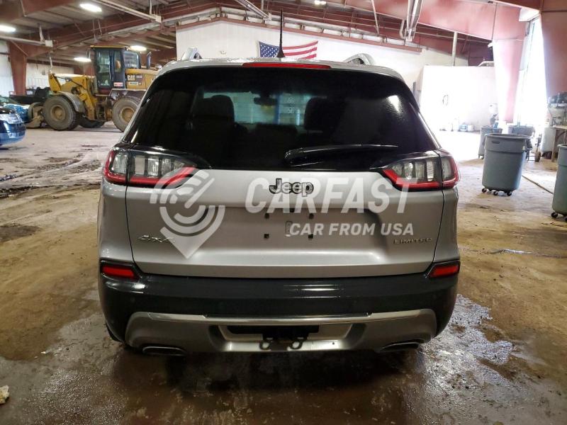 2019 Jeep Cherokee 3.2 Limited silver Lot 79041165 Vin 1C4PJMDX6KD435434