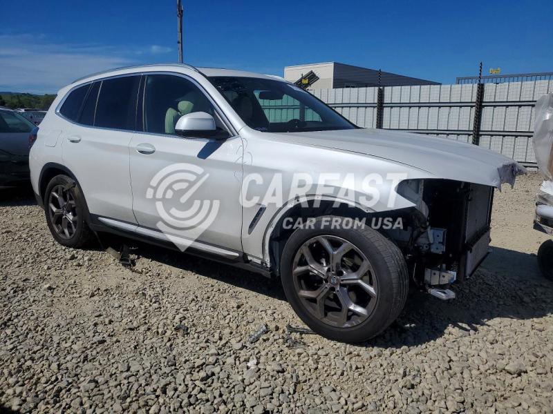 2023 BMW X3 2.0 Xdrive30i White Lot 79779905 Vin 5UX53DP02P9R57504