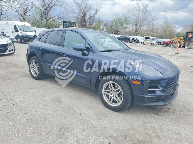 2021 Porsche Macan 2.0 blue Lot 48084616 Vin WP1AA2A5XMLB17336