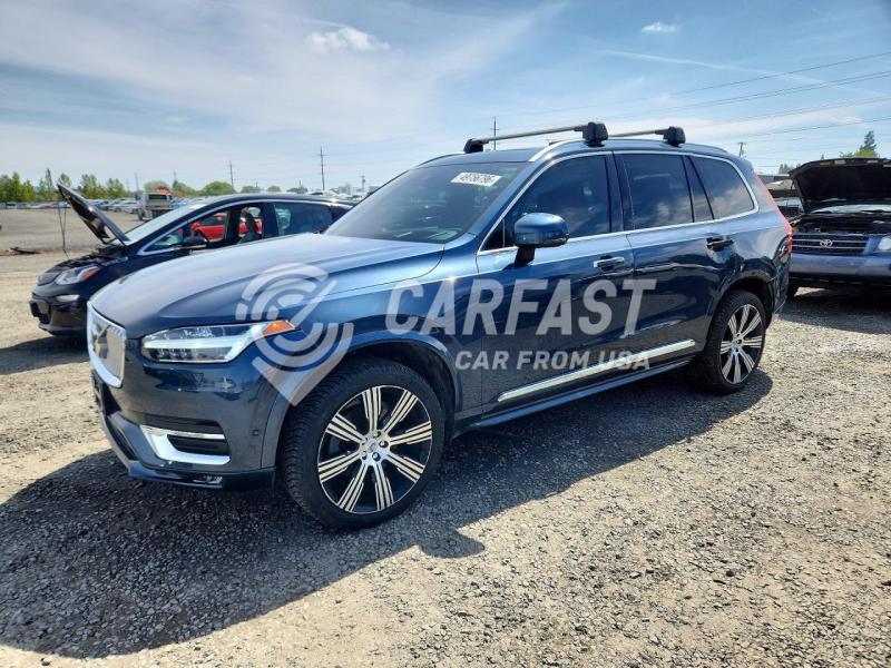 2021 Volvo Xc90 2.0 T6 Inscription Blue Lot 49756796 Vin YV4A22PL8M1754321