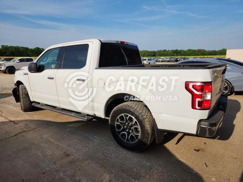 2020 Ford F-150 2.7 Supercrew White Lot 49025146 Vin 1FTEW1CP9LFC45299